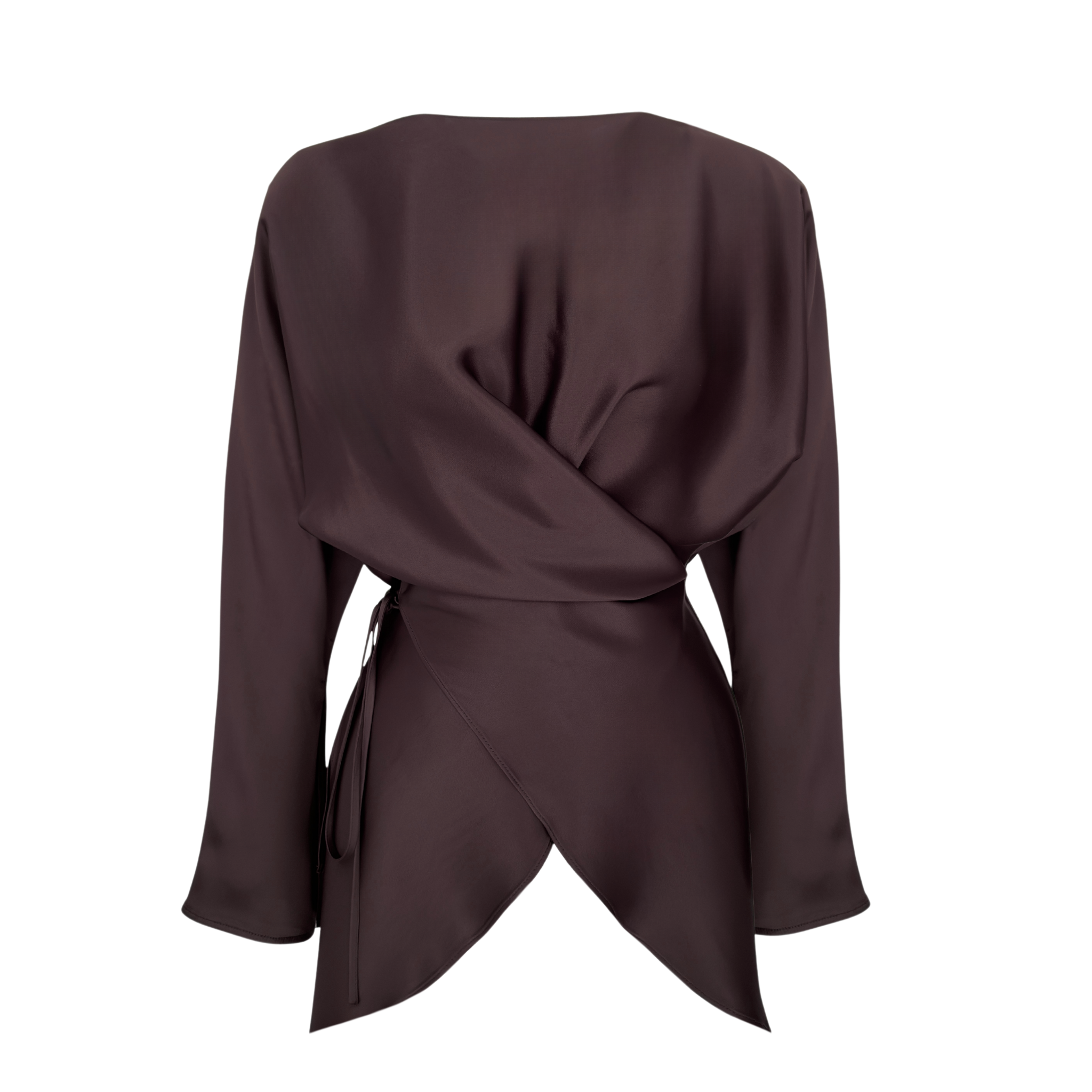 %100 RAYON SATEN IŞILTILI TAKIM ÇİKOLATA KAHVE