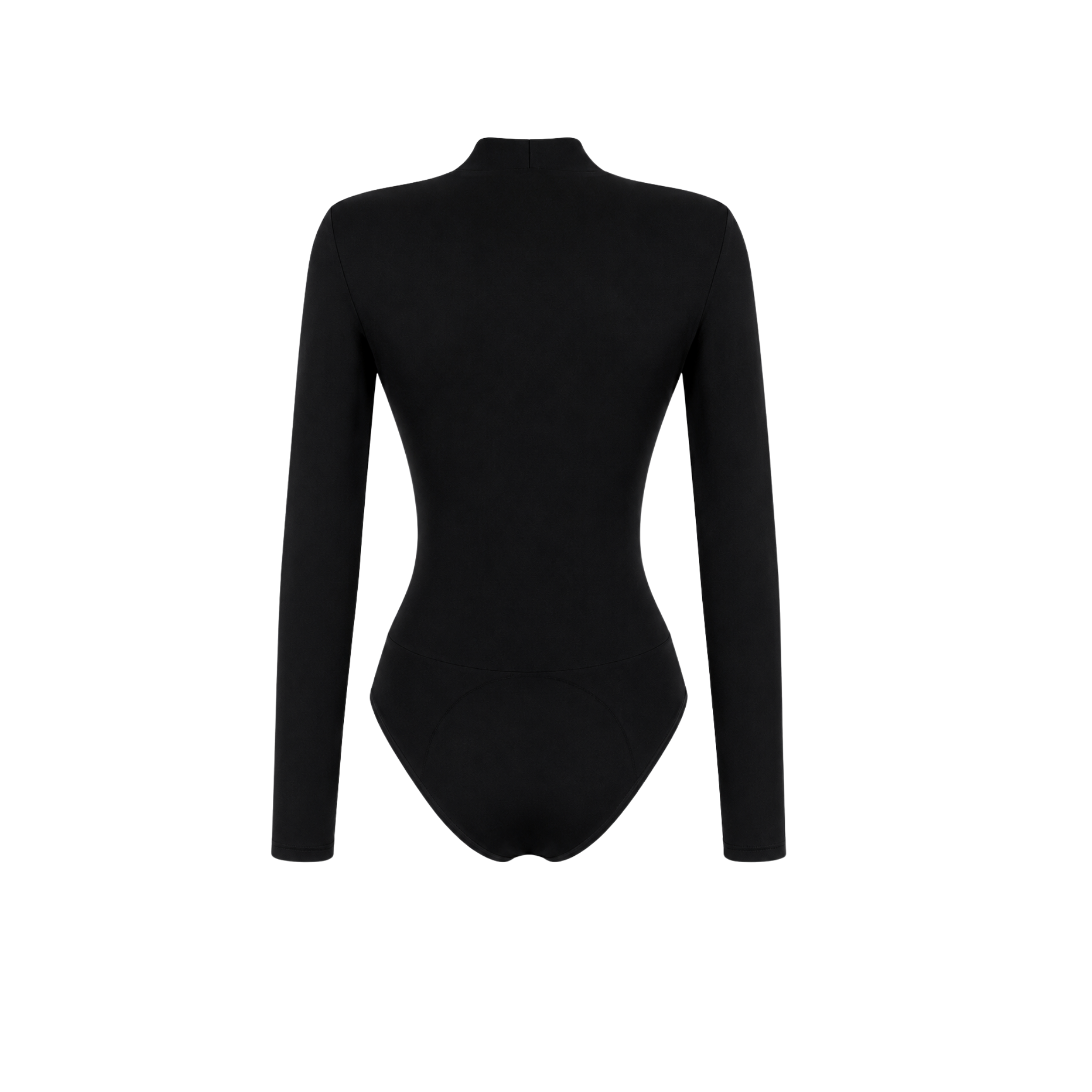 LUNA KRUVAZE YAKA BODYSUIT SİYAH