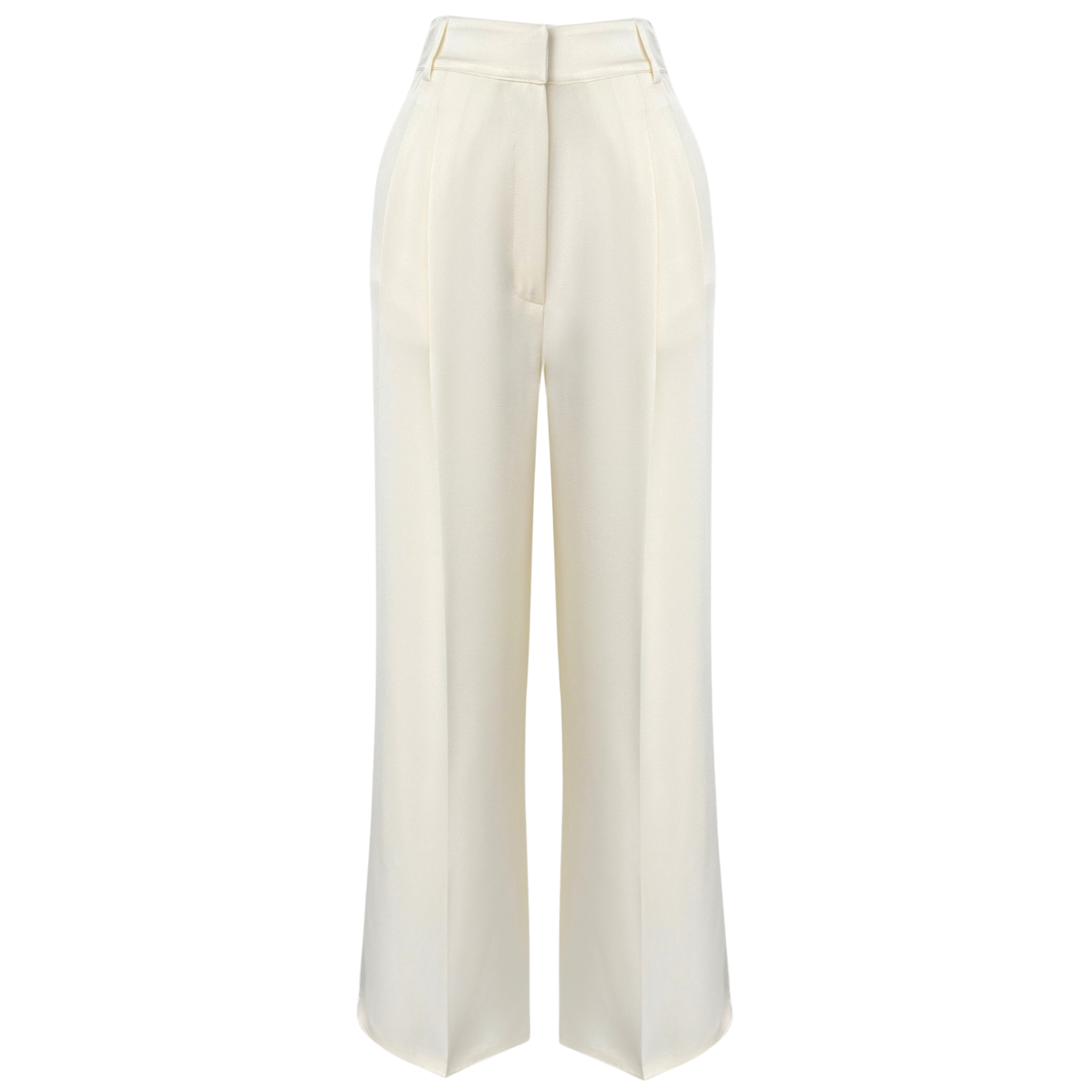CLASSİC SATEN PANTOLON EKRU