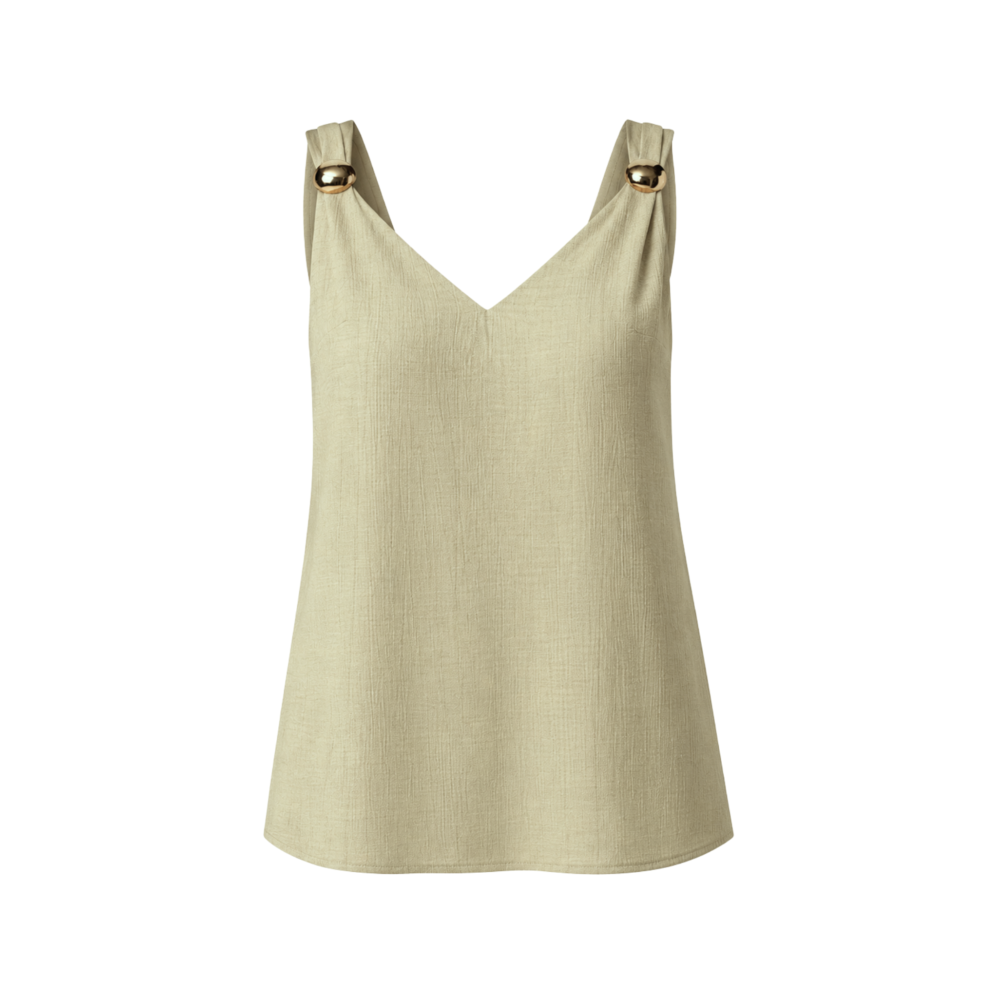 GOLD TOKA DETAY BLUZ VE PANTOLON TAKIM OLİVE
