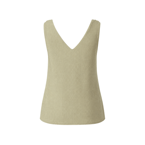 GOLD TOKA DETAY BLUZ VE PANTOLON TAKIM OLİVE