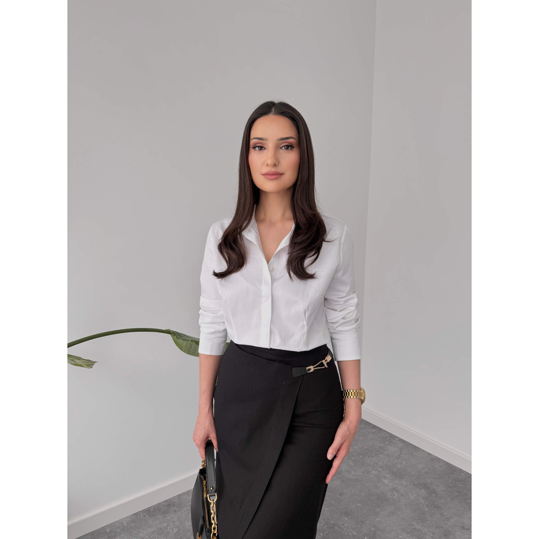 MARY KRUVAZE MODEL COTTON ETEK SİYAH