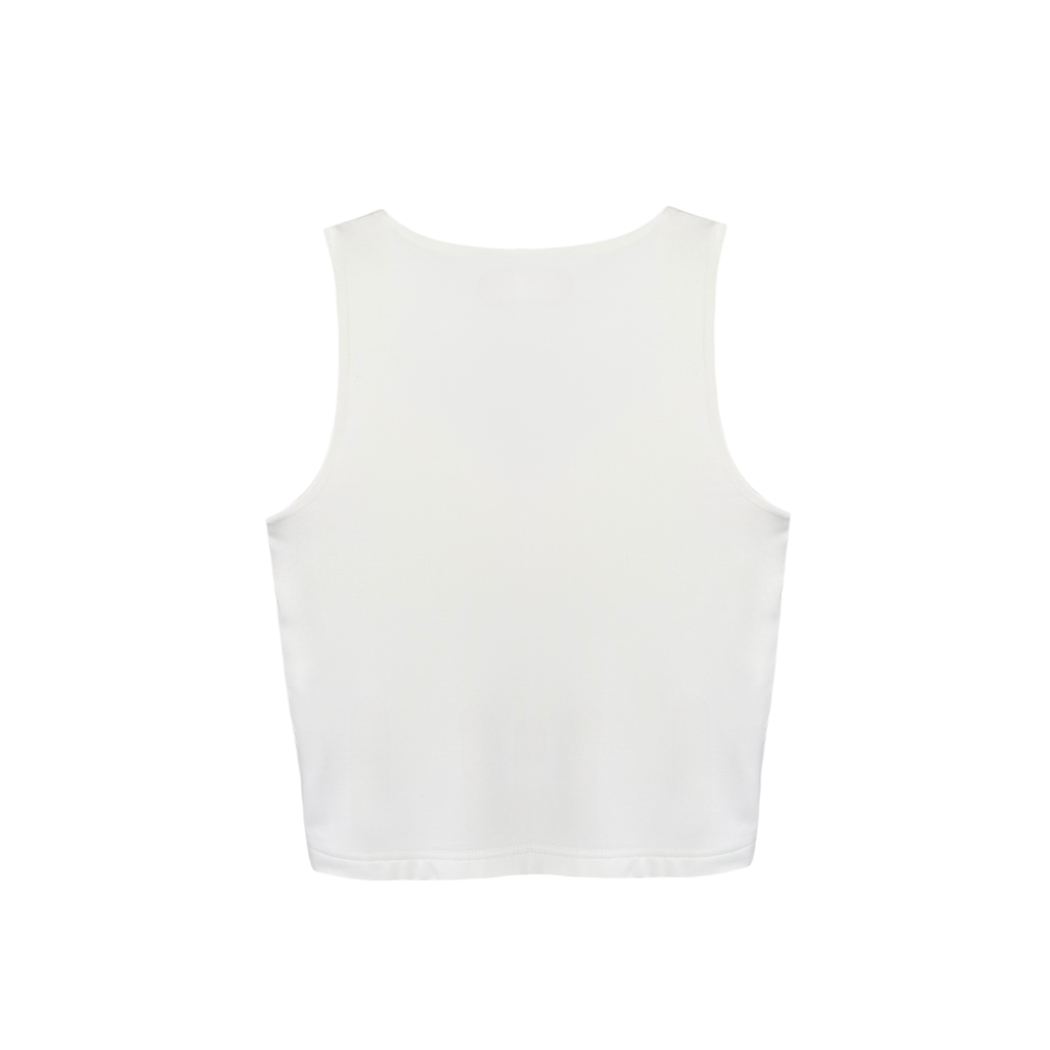 KALP YAKA ÇİFT KAT RAYON BLUZ BEYAZ