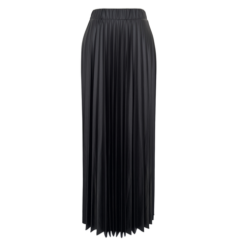 ASİMETRİK BLUZ VE PİLİSELİ ETEK TAKIM