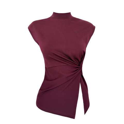 ASİMETRİK BLUZ VE PİLİSELİ ETEK TAKIM