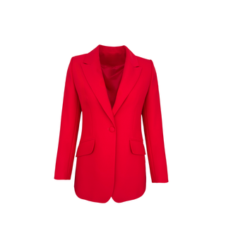 ROSSY BLAZER CEKET KIRMIZI