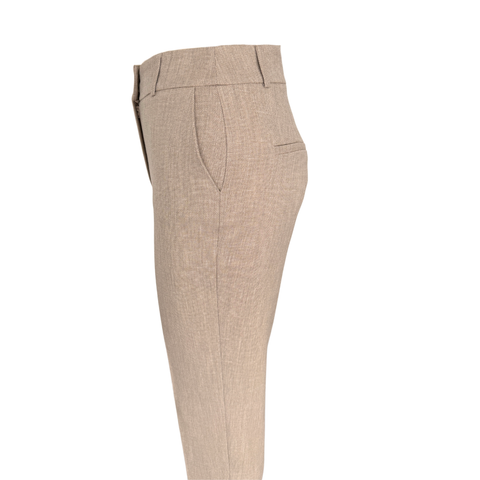 BELİ KUŞAKLI GOLD DÜĞMELİ TAKIM CAMEL