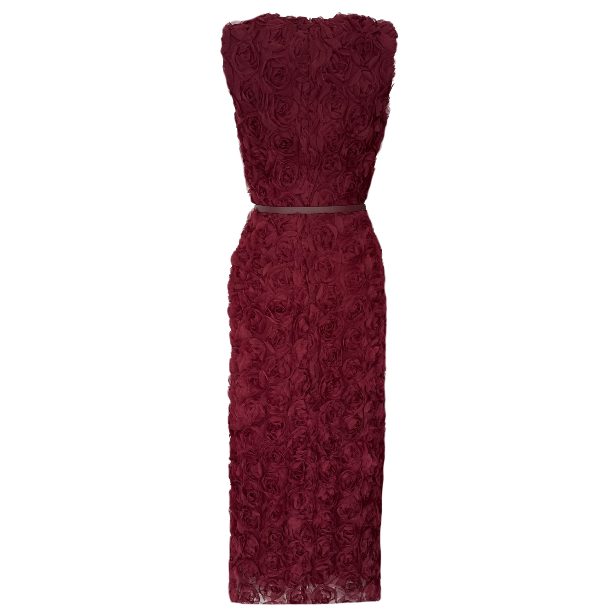 ROSALİE TASARIM ELBİSE BORDO