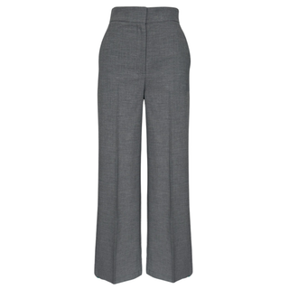 BEL DETAYLI CEPLİ RAHAT KESİM PANTOLON GRİ