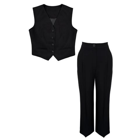 FLETO CEP DETAY YELEKLİ TAKIM