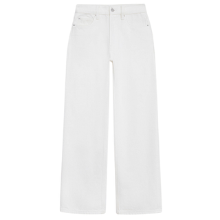 STRAIGHT FİT YÜKSEK BEL JEAN PANTOLON BEYAZ
