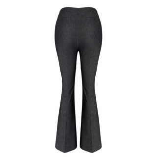 JANE FLARE DENİM PANTOLON GRİ