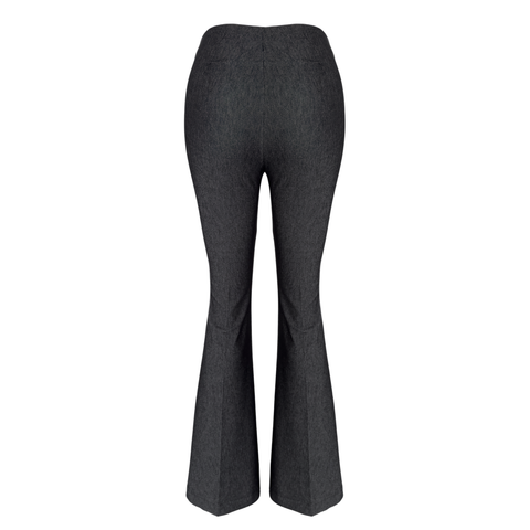 JANE FLARE DENİM PANTOLON GRİ