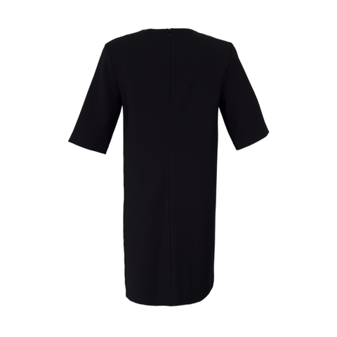 فستان بأزرار ذهبية