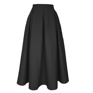 MİA PLEATED SKIRT BLACK