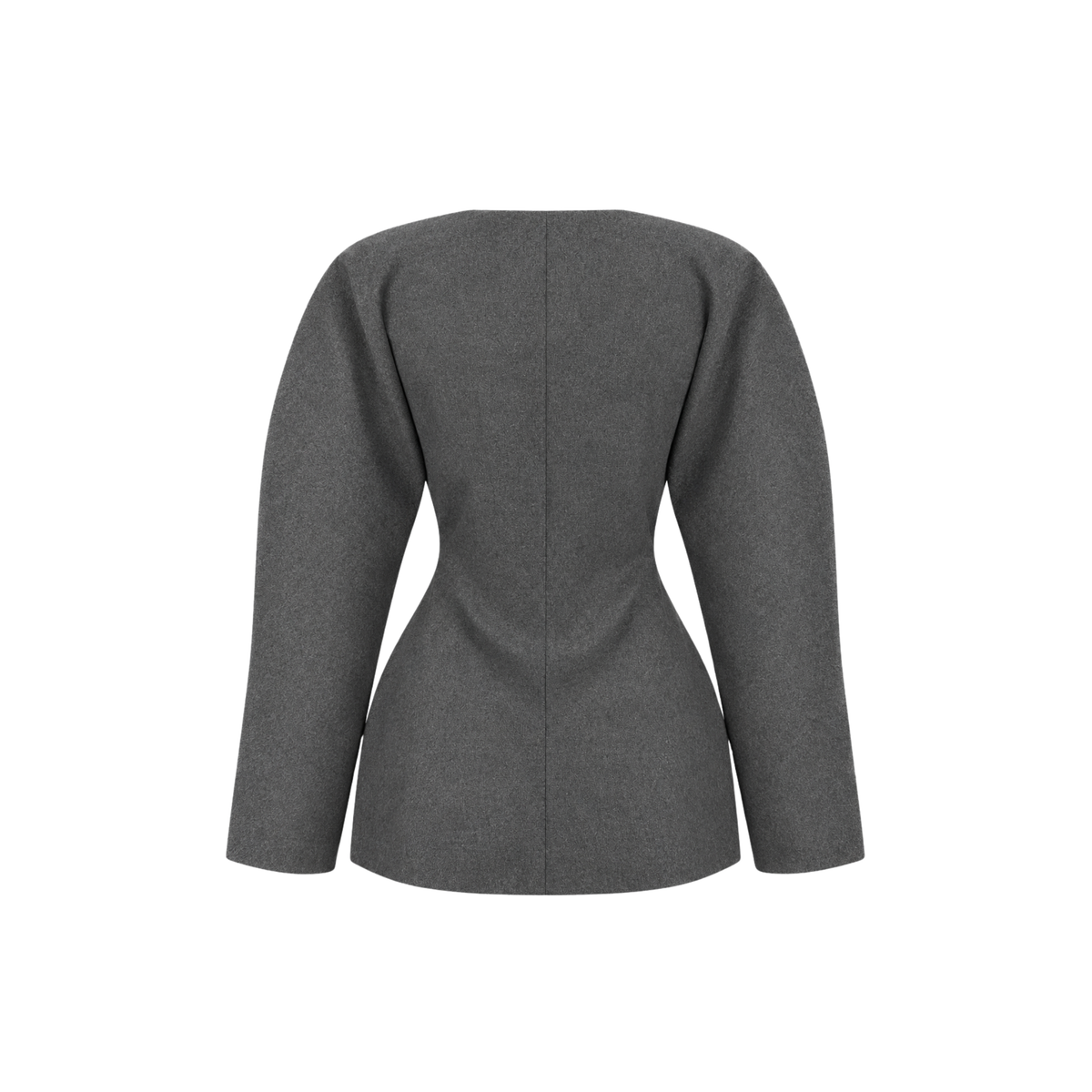 DÜĞME DETAY BÜYÜK VATKALI TAKIM GRİ