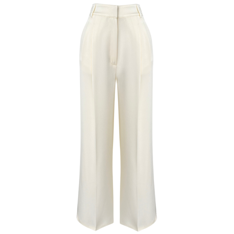 CLASSİC SATEN PANTOLON EKRU