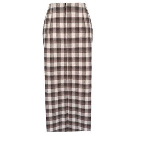 ASİMETRİK MODEL EKOSE DESEN COTTON ETEK