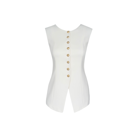 GOLD DÜĞMELİ YELEK VE KALEM ETEK TAKIM