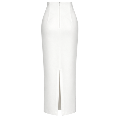 HOLLY YÜKSEK BEL KALEM ETEK EKRU