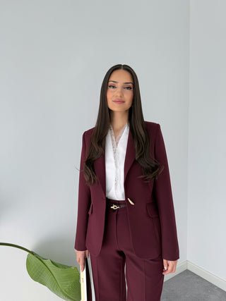 ALEXA CEKET VE PANTOLON TAKIM BORDO