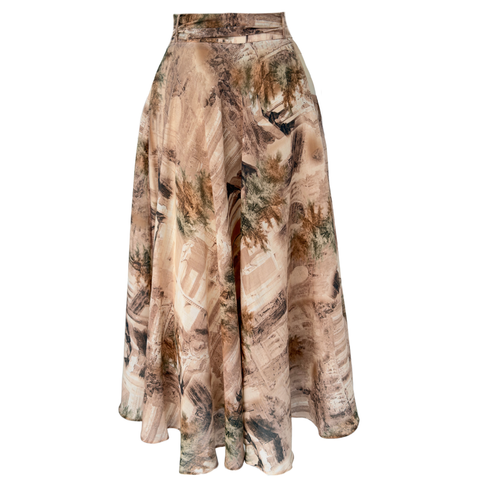 KEMER DETAY KLOŞ MODEL TENCEL ETEK