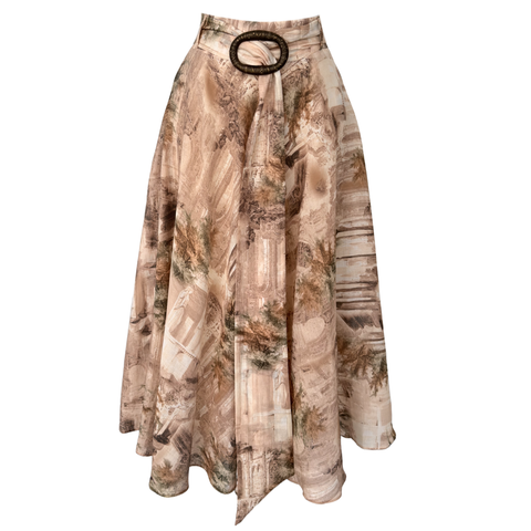 KEMER DETAY KLOŞ MODEL TENCEL ETEK