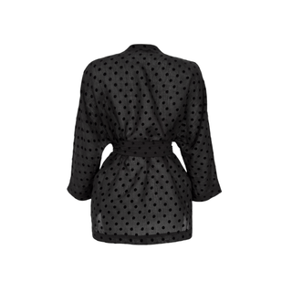 KİMONO VE KALEM ETEK TAKIM SİYAH