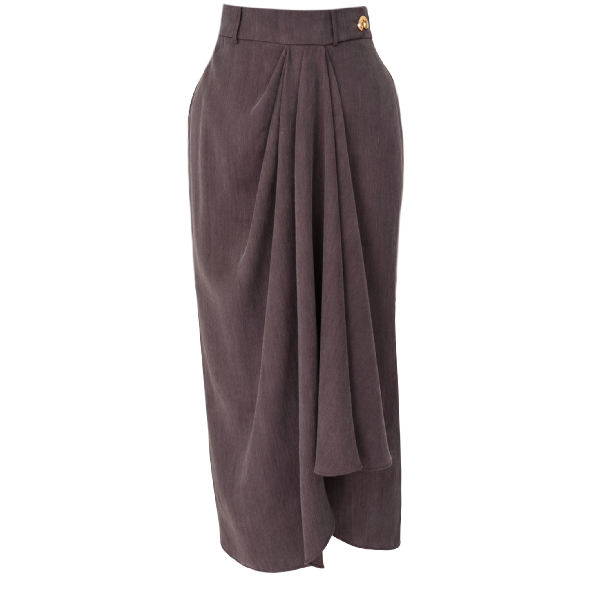 KRUVAZE MODEL TENCEL ETEK KAHVE