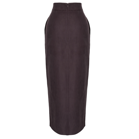 KRUVAZE MODEL TENCEL ETEK KAHVE