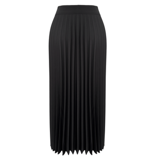 KRUVAZE KAPAMA PİLE DETAY ETEK SİYAH