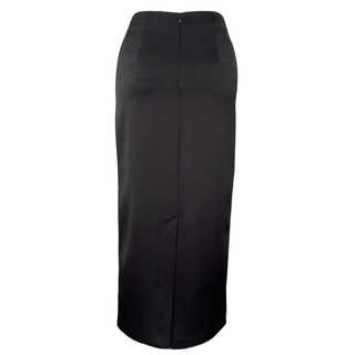 KİMONO VE KALEM ETEK TAKIM SİYAH