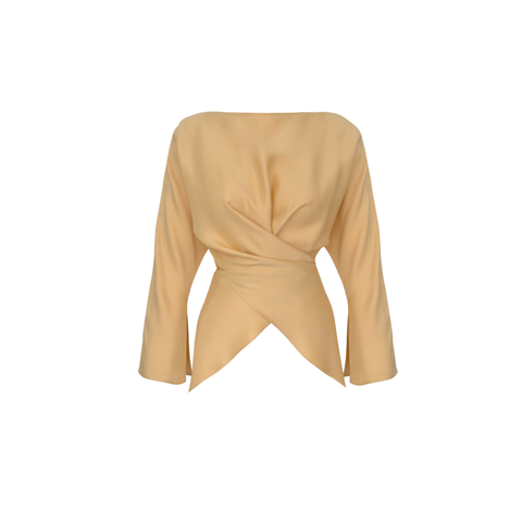 %100 RAYON SATEN IŞILTILI TAKIM SARI