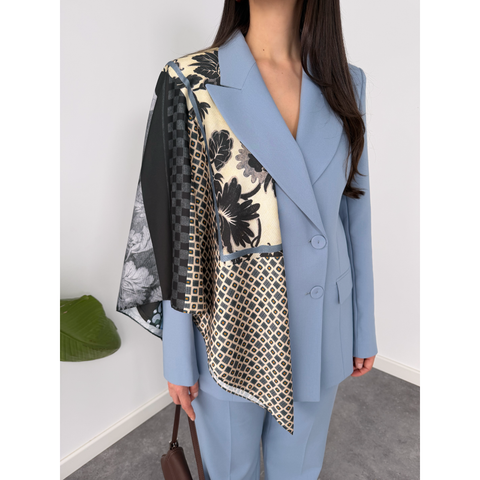 ŞAL DETAY TAKIM MAVİ