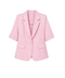 SERA %100 KETEN KISA KOL CEKET PEMBE