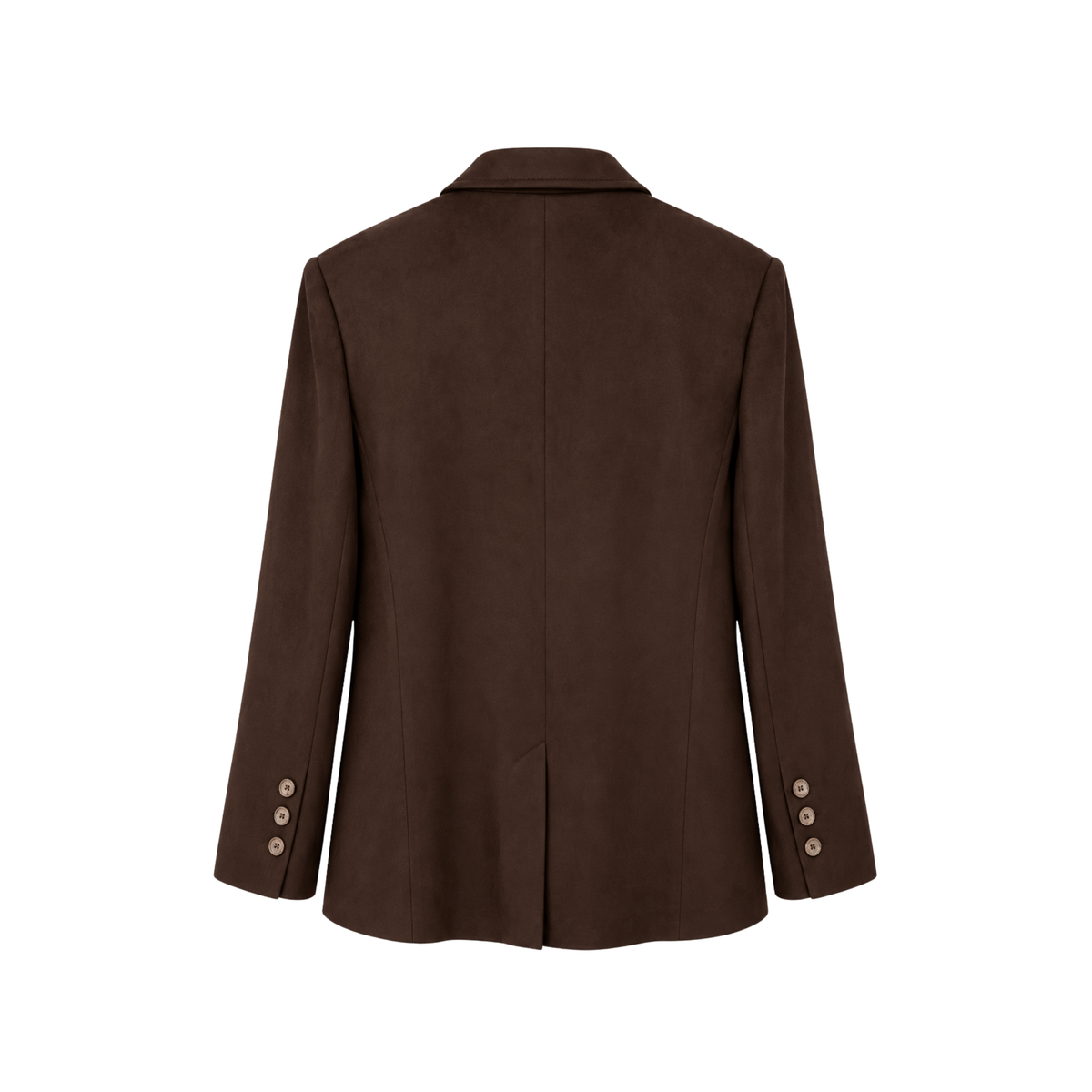SÜET BLAZER CEKET KAHVE