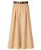 KEMER DETAY RAHAT KESİM TENCEL PANTOLON CAMEL